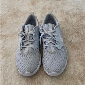 Grey Nike shoes
